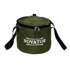 Відро для прикормки з кришкою Novator VD-2 (30x23 см)